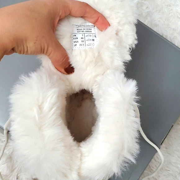 Balenciaga Track Fur Hiking Boots - Picture 6 of 9